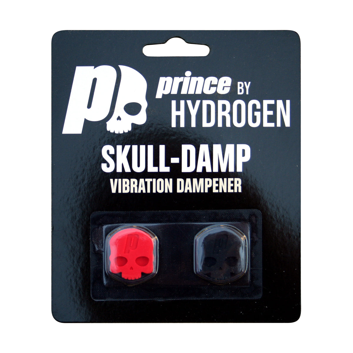 Antivibrador Tenis Calavera Rojo/ Negro Prince
