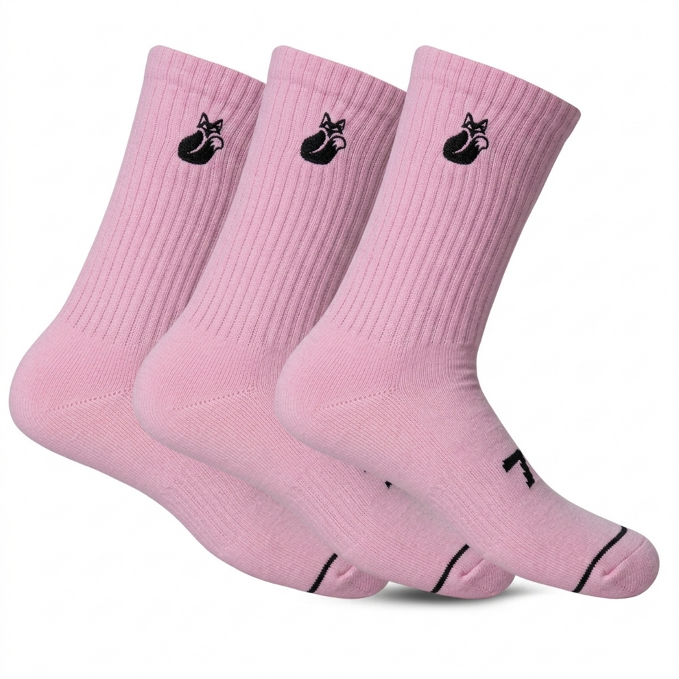 Pack de 3 Calcetines Comfort Rosa