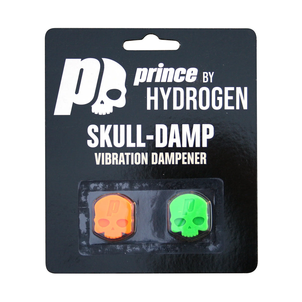 Antivibrador Tenis Calavera Naranjo/ Verde 