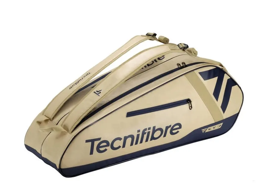 Bolso Tecnifibre 6 Raquetas Tour Endurance Beige