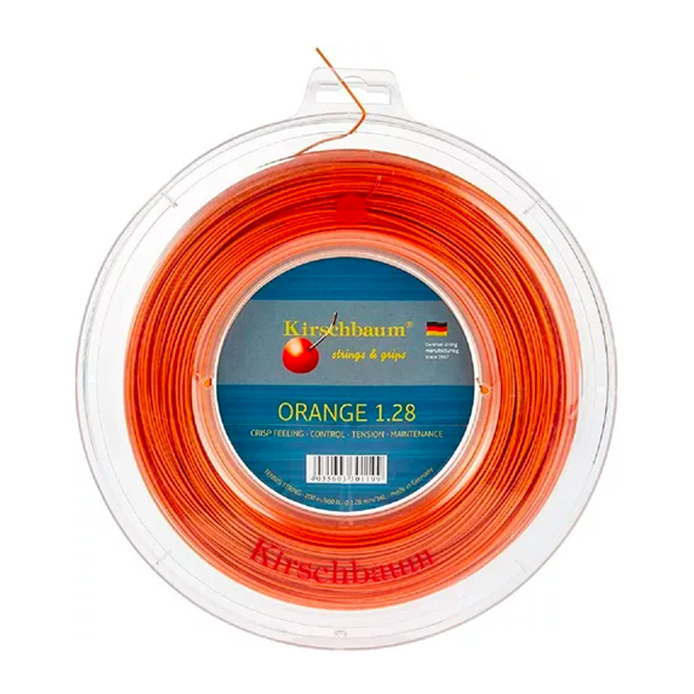 Rollo De Cuerda Kirschbaum Super Smash Orange 1.28
